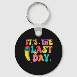 The Last Day Of School Hello Summer Teacher Kids  Key Ring