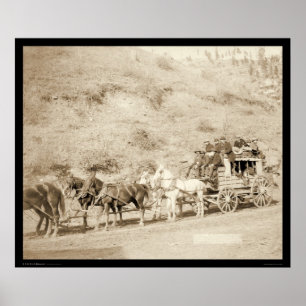 The Last Deadwood Coach SD 1890 Poster