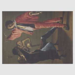 The Last Drop of Beer Before the Party Ends Tissue Paper