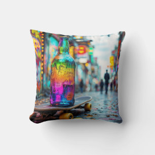 The Last Drop of Neon Cushion