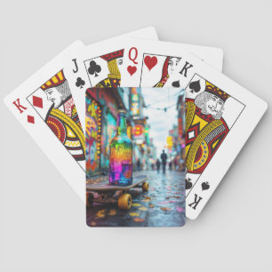 The Last Drop of Neon Playing Cards