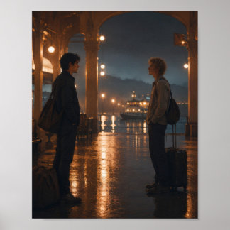 The Last Ferry Out | Gay Art Project Poster