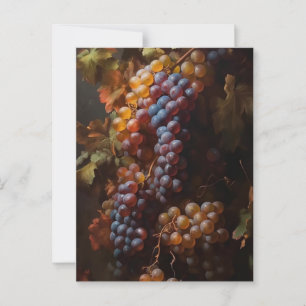 The Last Grapes of Summer Postcard