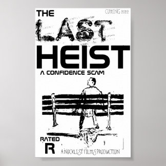 THE LAST HEIST POSTER