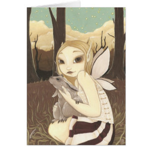 The Last Jackalope - Fairy Card