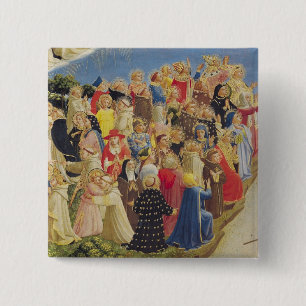 The Last Judgement 2 15 Cm Square Badge