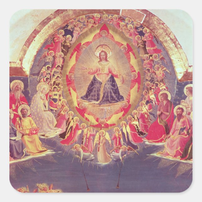 The Last Judgement 2 Square Sticker (Front)