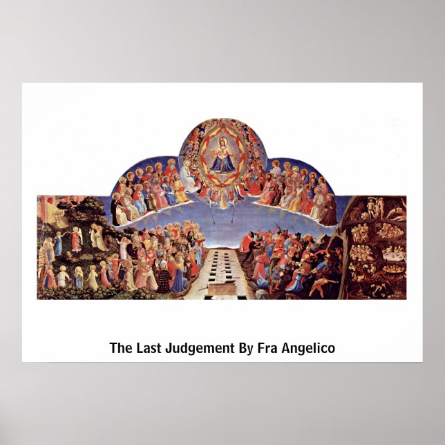 The Last Judgement By Fra Angelico Poster (Front)