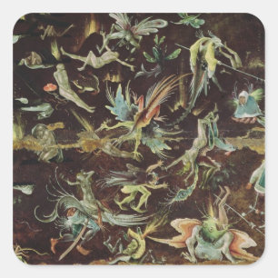 The Last Judgement, c.1504 Square Sticker