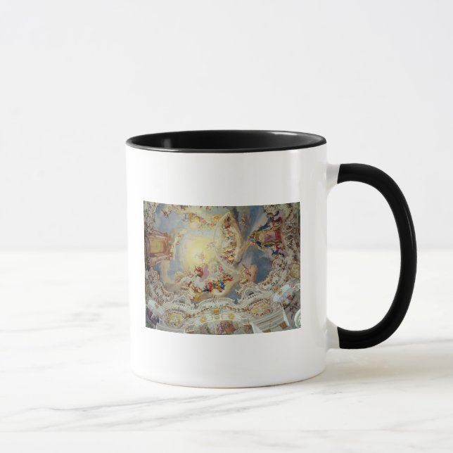 The Last Judgement, ceiling painting Mug (Right)