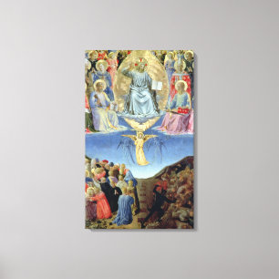 The Last Judgement, central panel from a Triptych Canvas Print