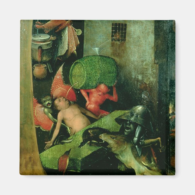 The Last Judgement : Detail of the Cask Magnet (Front)