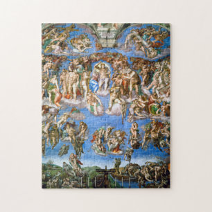 The Last Judgement, Michelangelo, 1536-1541 Jigsaw Puzzle