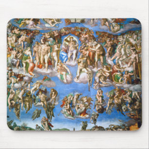 The Last Judgement, Michelangelo, 1536-1541 Mouse Mat