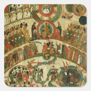 The Last Judgement Square Sticker
