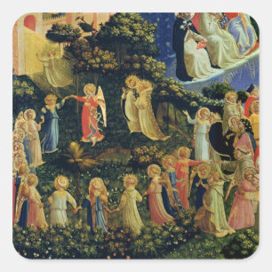 The Last Judgement Square Sticker