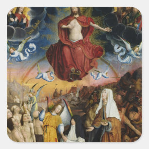 The Last Judgement Square Sticker