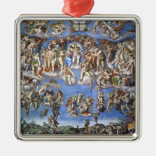 The Last Judgment Metal Tree Decoration (Front)