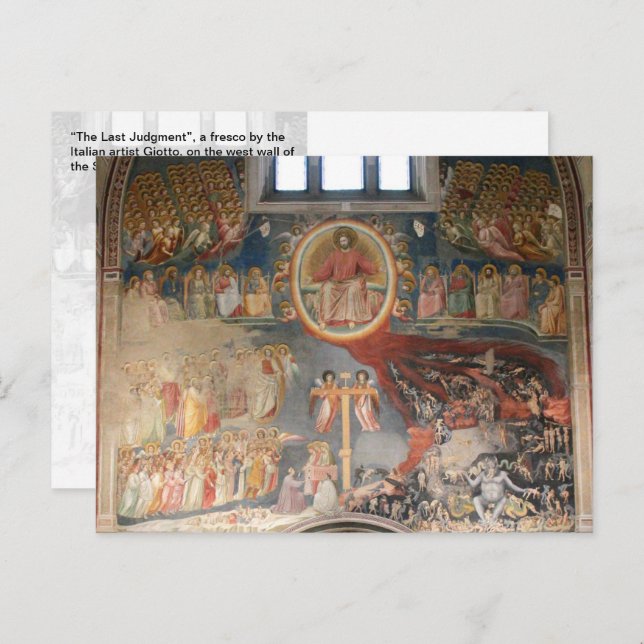 The Last Judgment - Scrovegni Chapel, Italy -  Postcard (Front/Back)