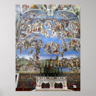 The Last Judgment - Sistine Chapel - poster