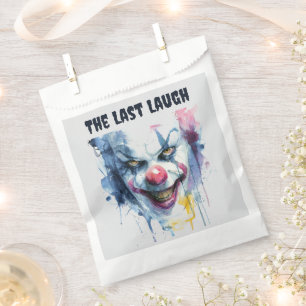 The Last Laugh   Creepy Clown Halloween Favor Bags