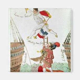 The Last Leap of a Great Man, 1815 Magnet
