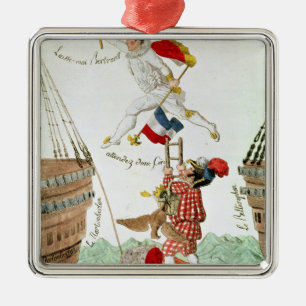 The Last Leap of a Great Man, 1815 Metal Tree Decoration