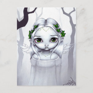 "The Last Leaves" Postcard