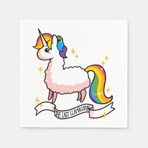 The Last Llamacorn Napkin