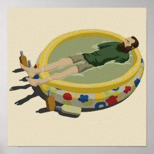The Last Man on Earth  Margarita Pool Poster