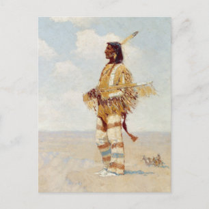 The Last of His Race  The Vanishing American Postcard