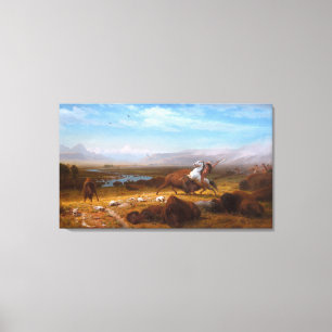 The Last of the Buffalo Canvas Print