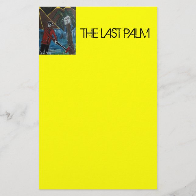 THE LAST PALM STATIONERY (Front)