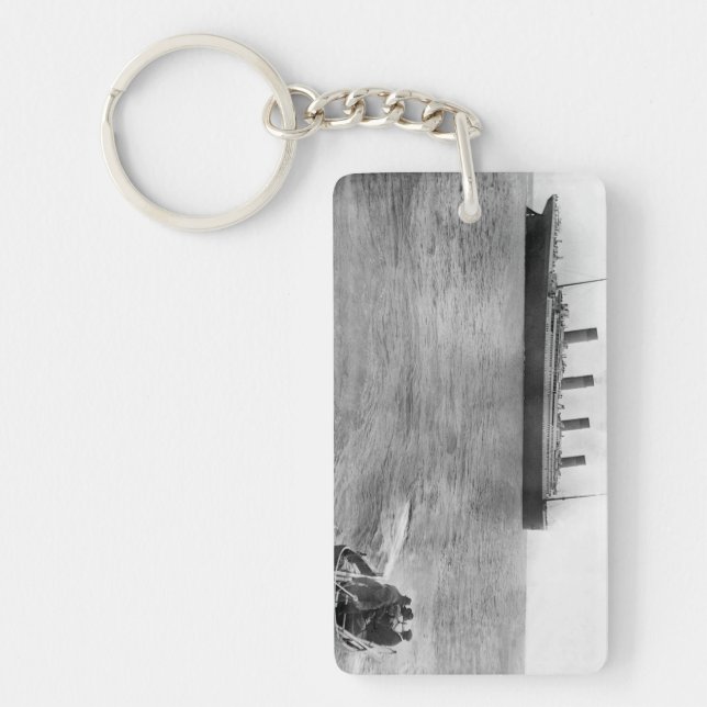 The last photo of the Titanic Key Ring (Front)