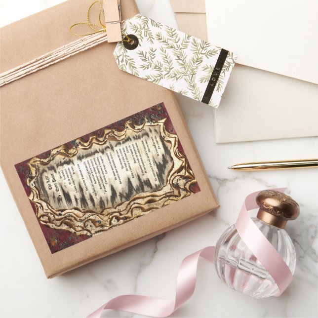 The Last Quiet Place Rectangular Sticker (Gifting)