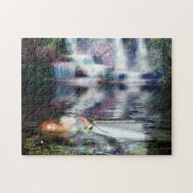 The Last Repose of Ophelia Jigsaw Puzzle (Horizontal)