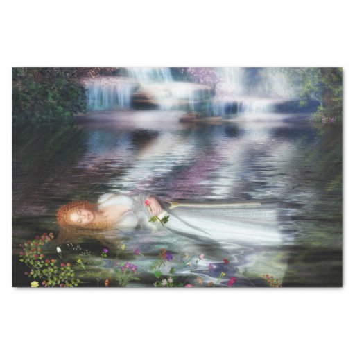 Image of The Last Repose of Ophelia Tissue Paper