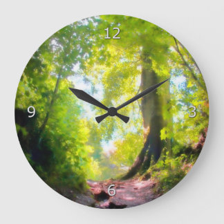 The last rise is always the steepest large clock