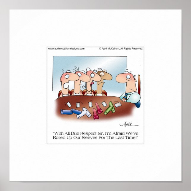 THE LAST ROLL Cartoon Poster (Front)