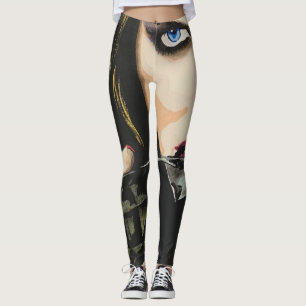 ‘The Last Straw’ Painting on a Leggings