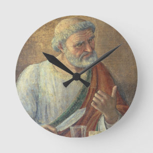 The Last Supper, 1480 (fresco) (detail of 61997) Round Clock