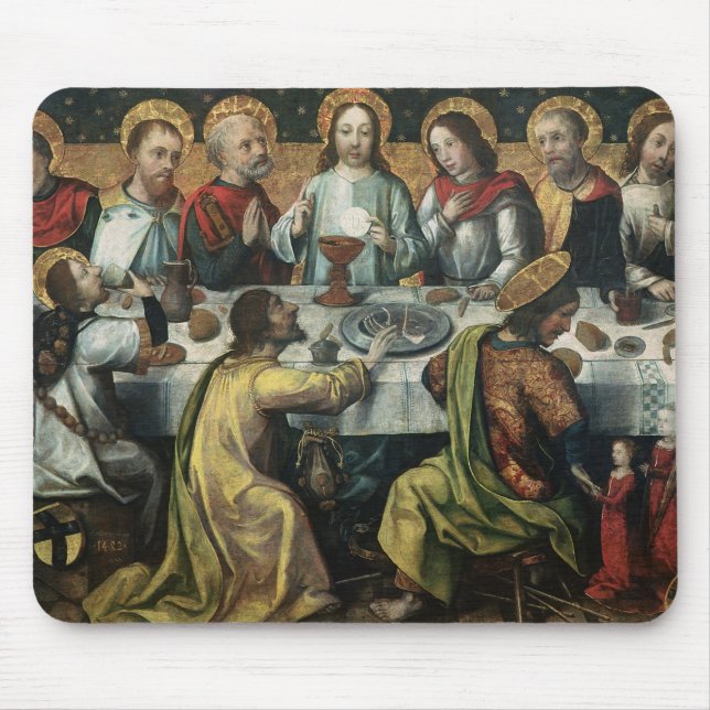 The Last Supper, 1482 Mouse Mat (Front)