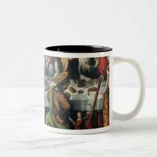 The Last Supper, 1482 Two-Tone Coffee Mug