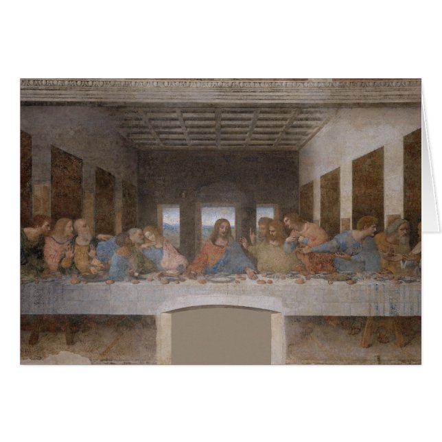 The Last Supper (1495-1498) (Front Horizontal)