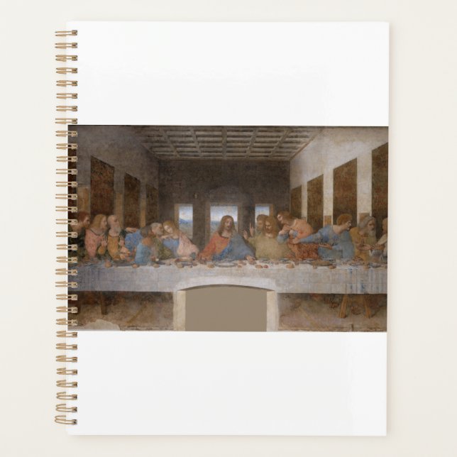 The Last Supper 1495 1498 by Leonardo da Vinci Planner (Front)