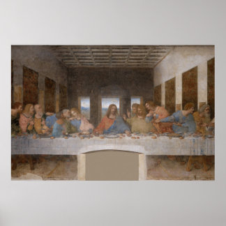 The Last Supper 1495 1498 by Leonardo da Vinci Poster
