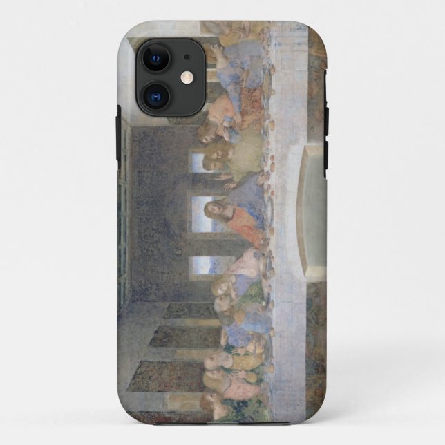 The Last Supper, 1495-97 (fresco) Case-Mate iPhone Case (Back)