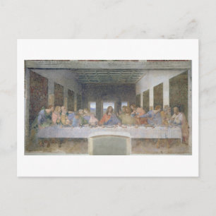 The Last Supper, 1495-97 (fresco) Postcard