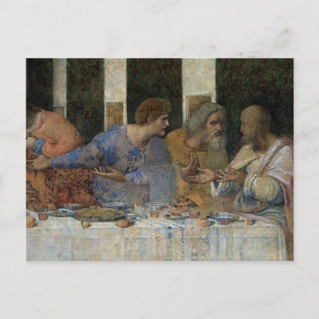 The Last Supper, 1495-97 Postcard (Front)