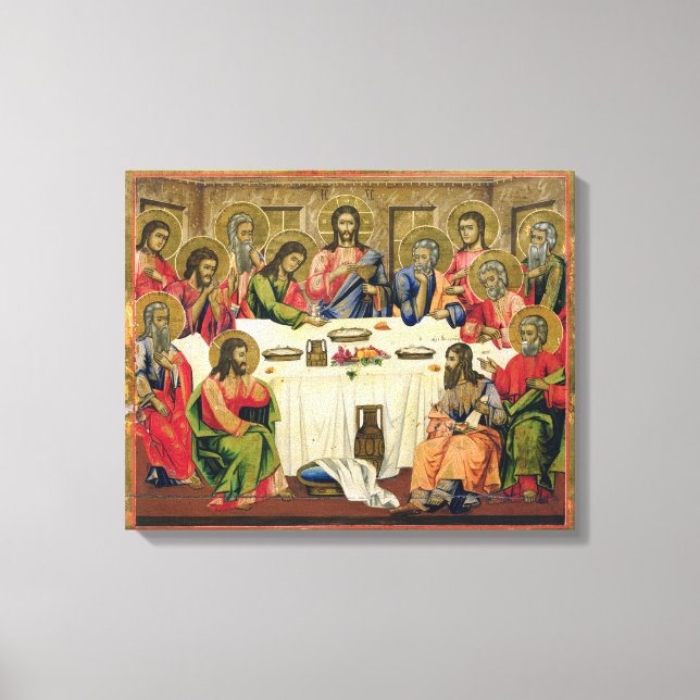 The Last Supper 5 Canvas Print (Front)